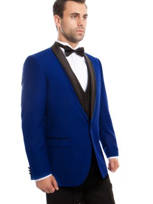 Tuxedo para hombre azul.