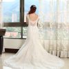 Vestido de novia estilo sirena ivory y champaña DQ0010. - Imagen 2
