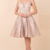 Vestido corto para quince R682 - Imagen 2