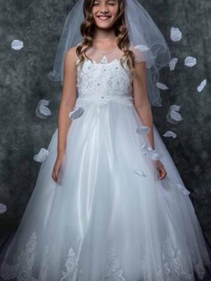 Vestido de primera comunión Ref. KD7007