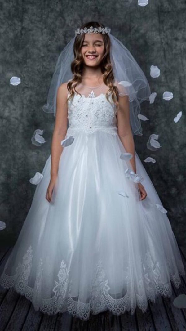Vestido de primera comunión Ref. KD7007