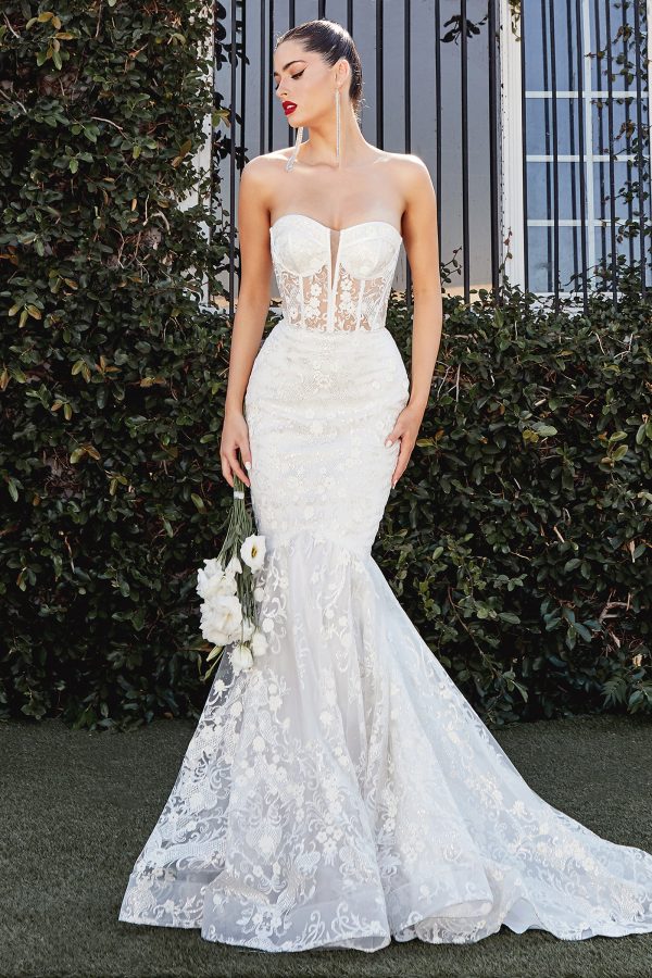 Vestido de novia CB066W.