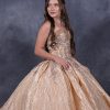 Vestido de quince strapless Rf.1541 - Imagen 5