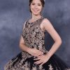 Vestido de quince negro Rf.1565 - Imagen 2