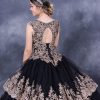 Vestido de quince negro Rf.1565 - Imagen 3