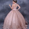 Vestido princesa oro rosa Ref. LK148 - Imagen 3