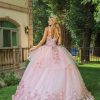 Vestido de quince con sobrefalda DQ1583 - Imagen 3