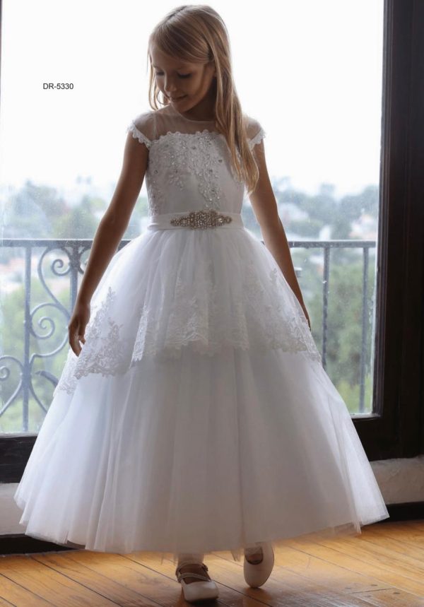 Vestido de primera comunión DR5330.