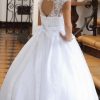 Vestido largo de primera comunión DR5346. - Imagen 4