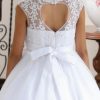 Vestido largo de primera comunión DR5346. - Imagen 3