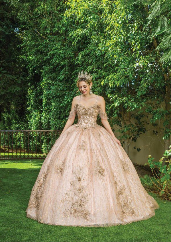 Vestido de quince princesa DQ1633.