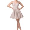 Vestido corto de quince DQ3142. - Imagen 3