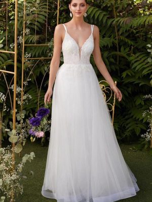 Vestido de novia CD0154W.