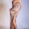 Espectacular vestido brillante CH180. - Imagen 4