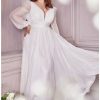 Vestido de novia CD0192W blanco. - Imagen 2