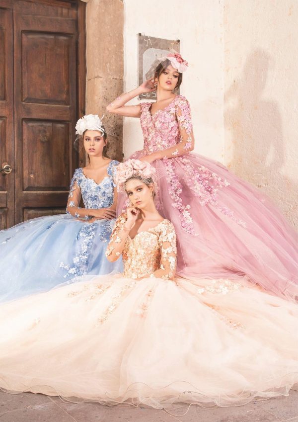 Vestido de quince  ref. LV368