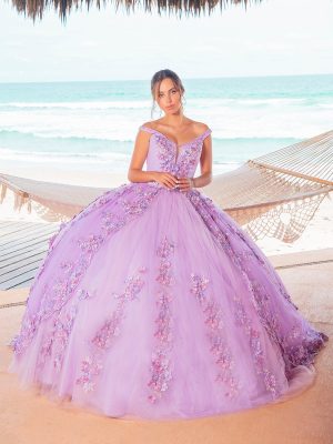 Precioso vestido de quince Rf. LV444