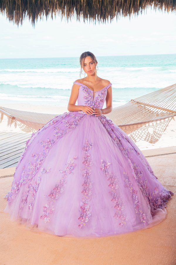 Precioso vestido de quince Rf. LV444