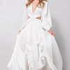 Vestido de fiesta blanco Rf. LD4492 - Imagen 2