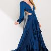 Vestido de fiesta blanco Rf. LD4492 - Imagen 4