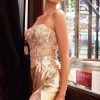 Elegante vestido satinado Rf. CDS406 - Imagen 4