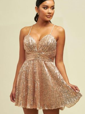 Vestido corto LD9206