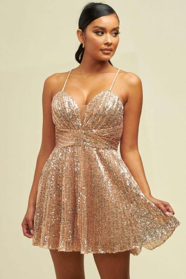 Vestido corto LD9206