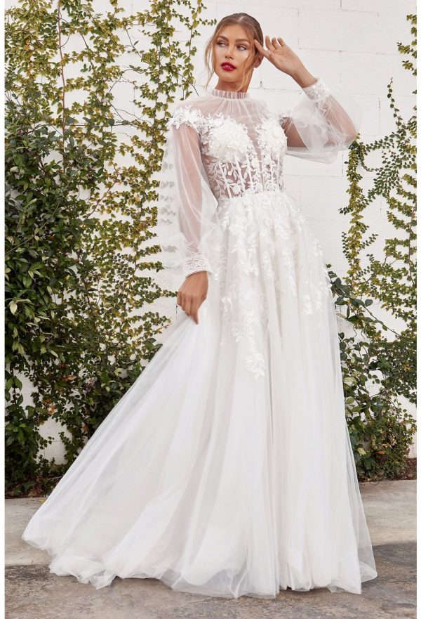 Vestido de novia boho chic A1074W