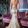 Vestido de lujo para fiestas J810 - Imagen 2