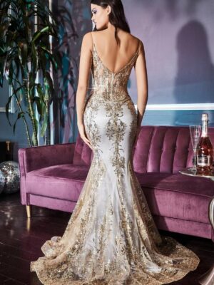 Vestido de lujo para fiestas J810