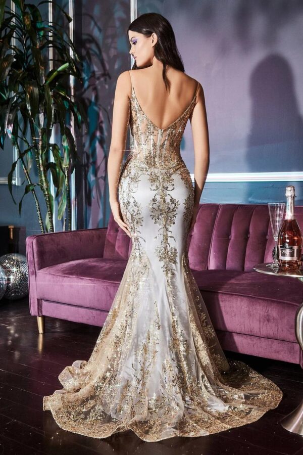 Vestido de lujo para fiestas J810