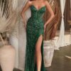 Espectacular y lujoso vestido Rf. CD0227 - Imagen 4