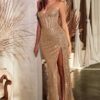 Espectacular y lujoso vestido Rf. CD0227 - Imagen 2