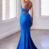 ESPECTACULAR VESTIDO CRUZADO EN LA ESPALDA KV1094 - Imagen 2