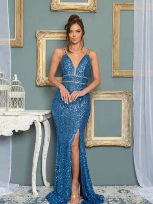 Vestido brillante Rf. 9140P1
