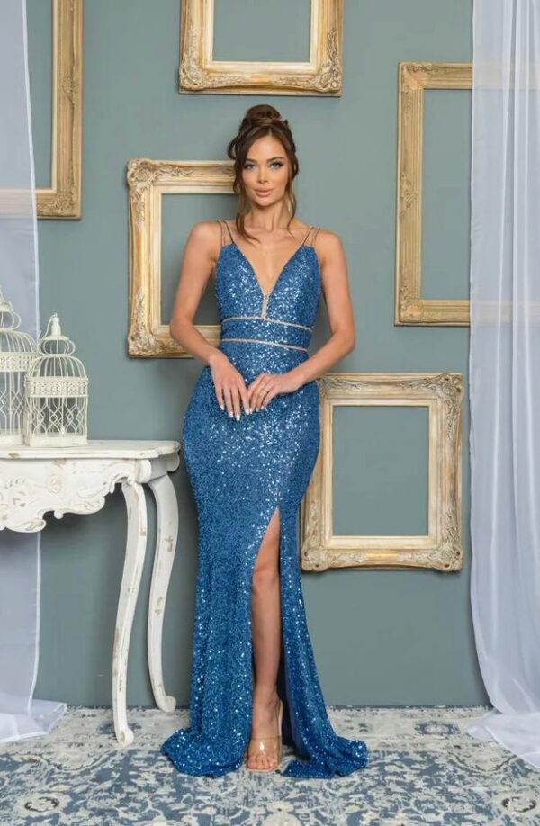 Vestido brillante Rf. 9140P1