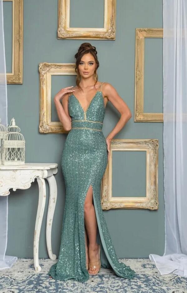 Vestido brillante Rf. 9140P1