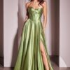 Vestido satinado Ref: CD378 - Imagen 4