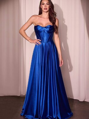 Vestido satinado Ref: CD378