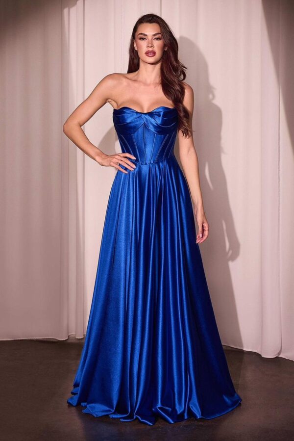 Vestido satinado Ref: CD378