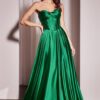 Vestido satinado Ref: CD378 - Imagen 3