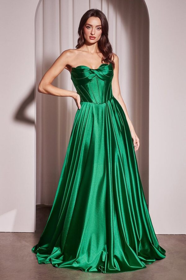 Vestido satinado Ref: CD378