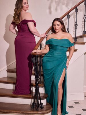 Vestido corte sirena CD387C