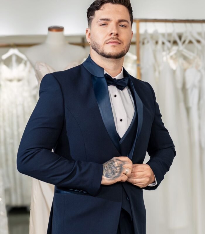 Traje de novio Azul Marino