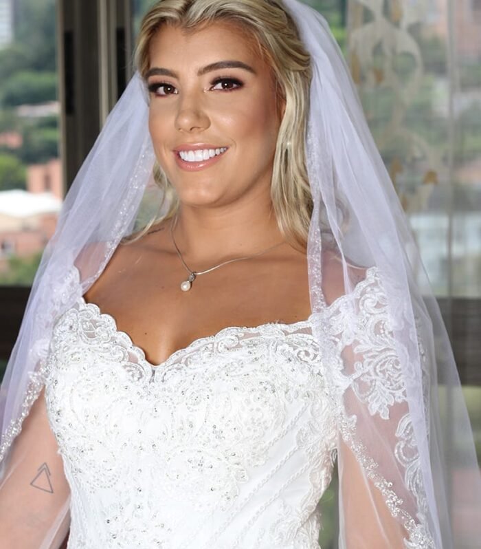 Velo de Novia con Pedrería