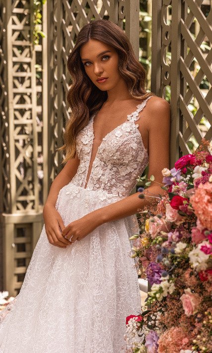 Vestido de novia Arnica
